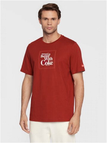 Puma T-Shirt COCA-COLA Graphic 536158 Červená Regular Fit