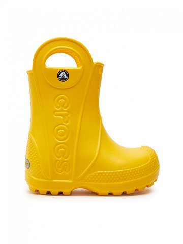 Crocs Holínky Handle It Rain 12803 Žlutá