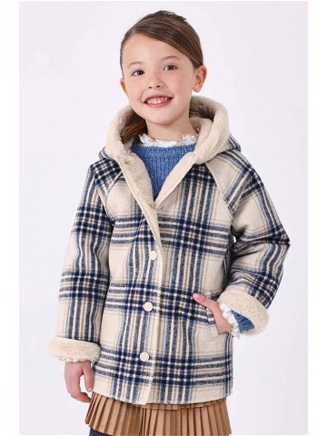 Dětský kabát s příměsí vlny Mayoral