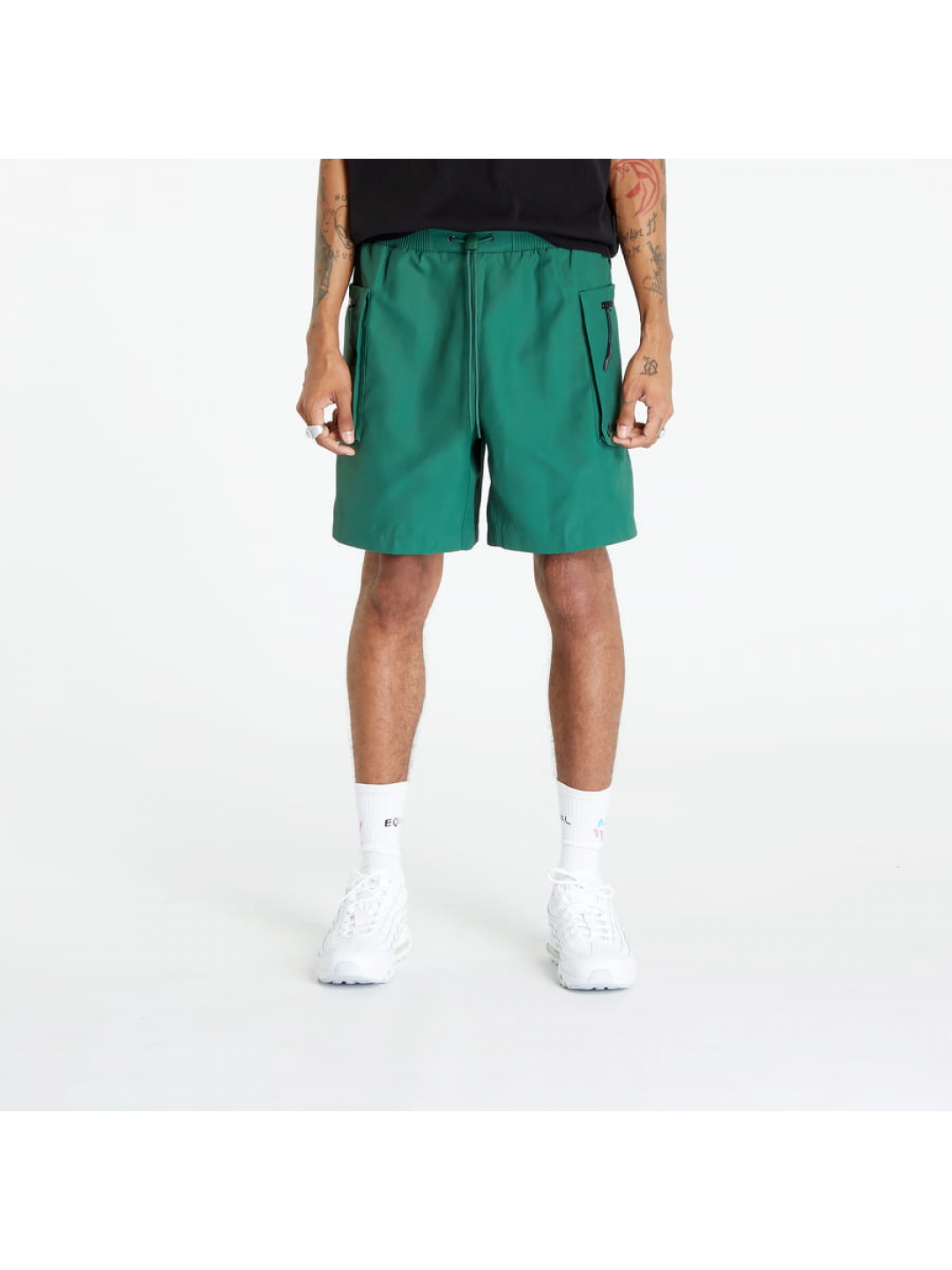 Nike Sportswear Tech Pack Woven Utility Shorts Fir Black Fir