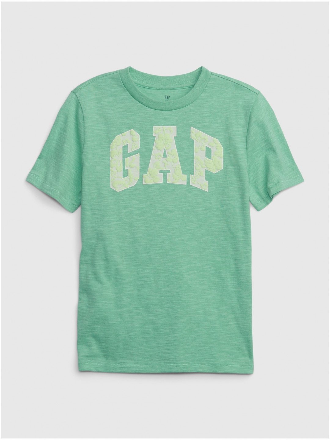 Zelené klučičí tričko s logem GAP