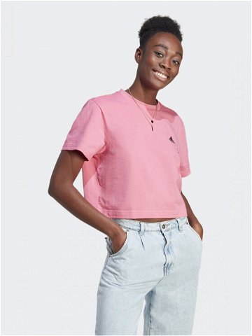 Adidas T-Shirt IJ8742 Růžová Loose Fit