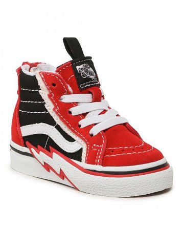 Vans Sneakersy Sk8-Hi Zip Bolt VN000BVKREB1 Červená