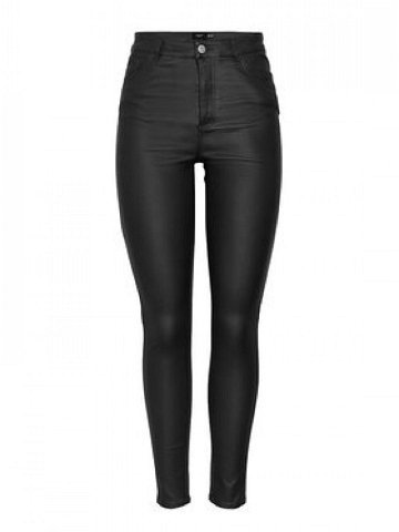 Vero Moda Curve Kalhoty z materiálu Sophia 10281185 Černá Skinny Fit