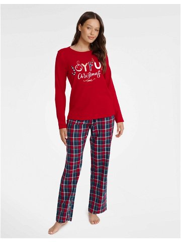 Dámské pyžamo Glance 40938-33X Červená – Henderson Ladies XL