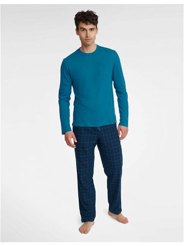 Neobvyklé pyžamo 40947-55X Modrá – Henderson XXL