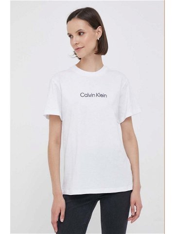Bavlněné tričko Calvin Klein bílá barva K20K205448