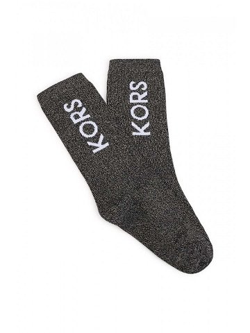 Dětské ponožky Michael Kors černá barva