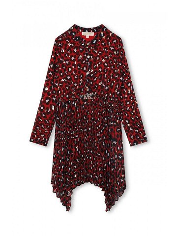 Dívčí šaty Michael Kors červená barva mini