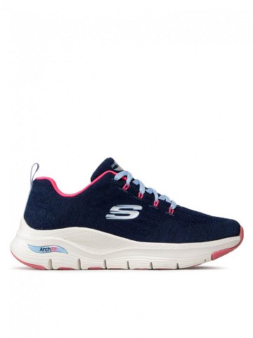 Skechers Sneakersy Comfy Wave 149414 NVHP Tmavomodrá