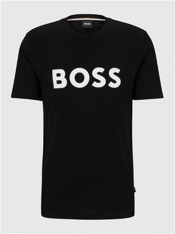 Boss T-Shirt 50495742 Černá Regular Fit