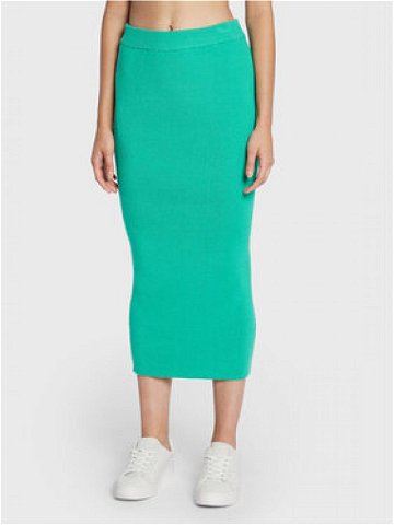 Glamorous Pouzdrová sukně CK5872 Zelená Slim Fit