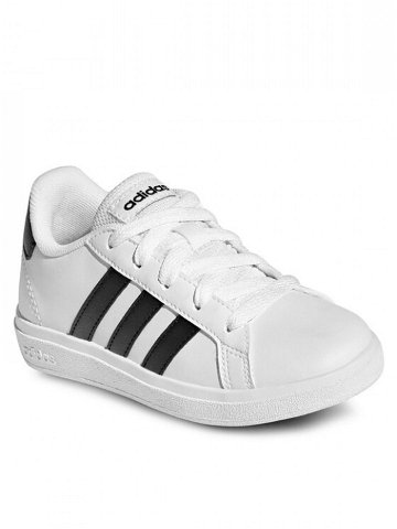Adidas Sneakersy Grand Court Lifestyle Tennis Lace-Up Shoes GW6511 Bílá