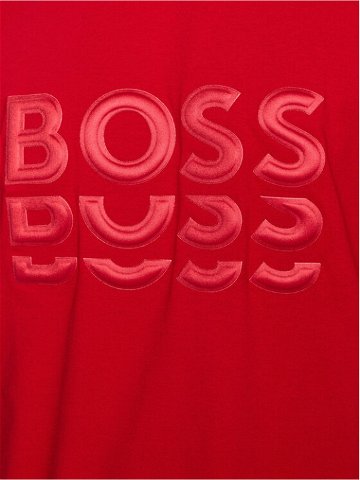 Boss T-Shirt 50495876 Červená Regular Fit