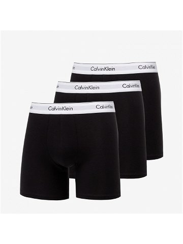 Calvin Klein Modern Cotton Stretch Boxer Brief 3-Pack Black Black Black