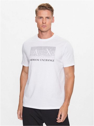 Armani Exchange T-Shirt 6RZTKE ZJ8EZ 1100 Černá Regular Fit