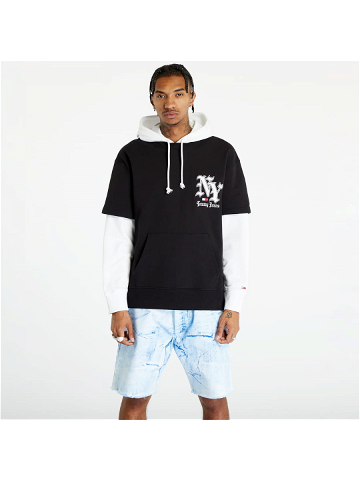 Tommy Jeans Relaxed Ny Grunge Hoodie Black