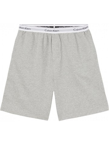 Pánské šortky Lounge Shorts Modern Cotton 000NM2303EP7A šedá – Calvin Klein XL