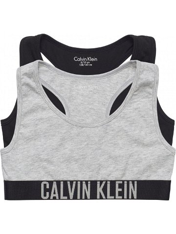 Dívčí spodní prádlo 2 PACK BRALETTE G80G800143029 – Calvin Klein 14-16