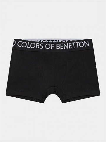 United Colors Of Benetton Sada 2 kusů boxerek 3MC10X230 Černá