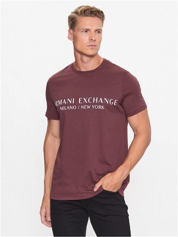 Armani Exchange T-Shirt 8NZT72 Z8H4Z 14AU Červená Slim Fit