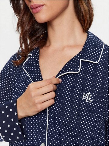 Lauren Ralph Lauren Noční košile ILN32266 Tmavomodrá Regular Fit