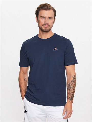 Kappa T-Shirt 313002 Modrá Regular Fit