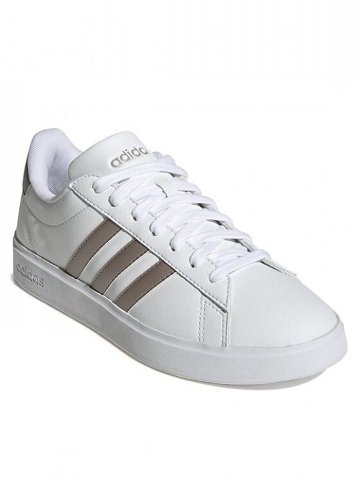 Adidas Sneakersy Grand Court Cloudfoam Lifestyle Court Comfort Shoes GW9215 Bílá