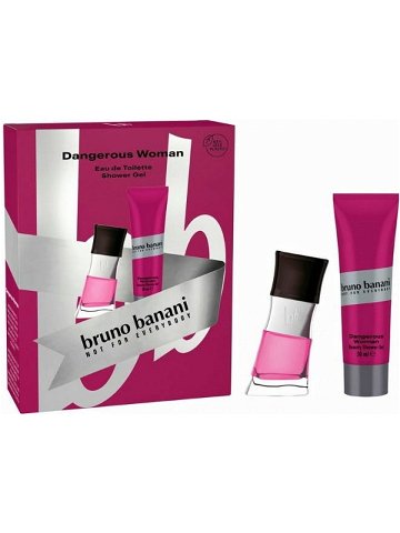 Bruno Banani Dangerous Woman – EDT 30 ml sprchový gel 50 ml