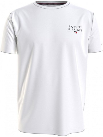 Pánské tričko TH ORIGINAL LOGO LOUNGE T-SHIRT UM0UM02916YBR bílá – Tommy Hilfiger XL