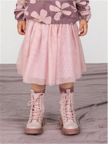 Coccodrillo tylová sukně ZC2124202ROK Růžová Regular Fit
