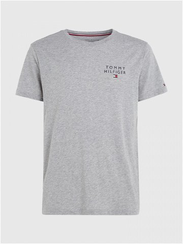 Pánské tričko TH ORIGINAL LOGO LOUNGE T-SHIRT UM0UM02916P61 šedá – Tommy Hilfiger XL