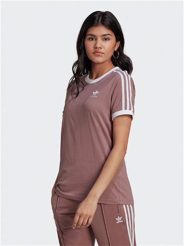 Adidas T-Shirt adicolor 3-Stripes HL6689 Růžová Regular Fit