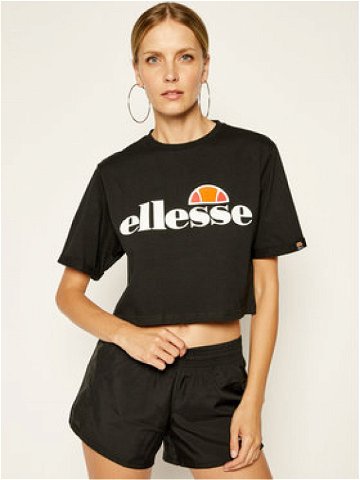 Ellesse T-Shirt Alberta Crop SGS04484 Černá Regular Fit