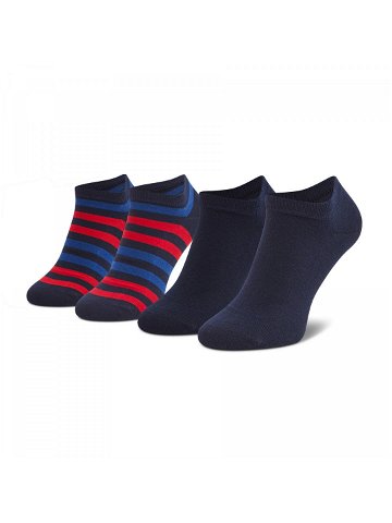 Sada 2 párů pánských nízkých ponožek Tommy Hilfiger