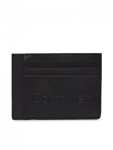 Calvin Klein Pouzdro na kreditní karty Set Id Cardholder K50K509971 Černá