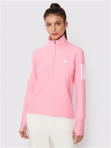 Adidas Mikina HL1460 Růžová Regular Fit