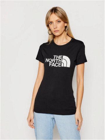 The North Face T-Shirt Easy NF0A4T1Q Černá Regular Fit