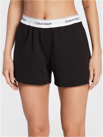 Calvin Klein Underwear Pyžamové šortky 000QS6871E Černá Regular Fit