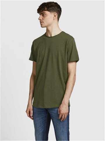 Jack & Jones T-Shirt Basher 12182498 Zelená Regular Fit