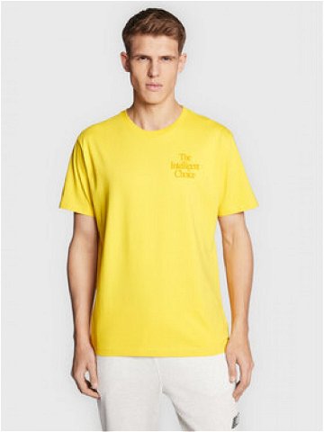 New Balance T-Shirt MT23502 Žlutá Relaxed Fit