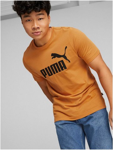 Oranžové pánské tričko Puma