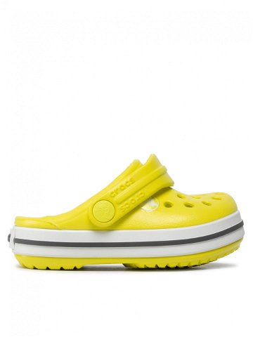 Crocs Nazouváky Crocband Clog T 207005-725 Žlutá