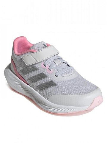 Adidas Sneakersy RunFalcon 3 0 Elastic Lace Top Strap IG7278 Šedá
