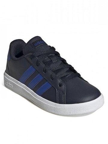 Adidas Sneakersy Grand Court Lifestyle Tennis Lace-Up Shoes IG4827 Modrá