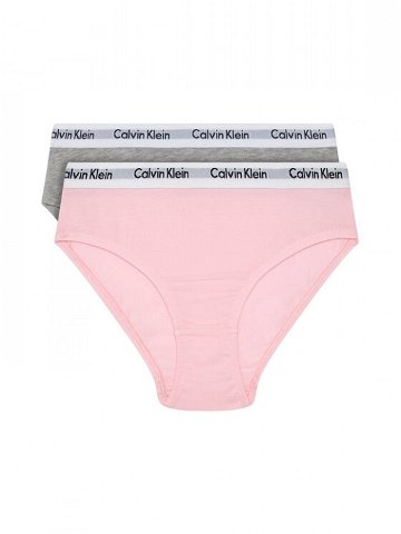 Calvin Klein Underwear Sada 2 kusů kalhotek G80G895000 Šedá