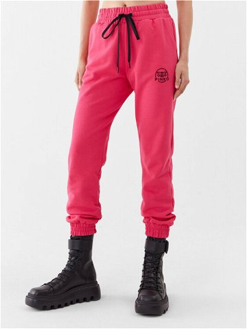 Pinko Teplákové kalhoty Carico 100371 A162 Růžová Regular Fit