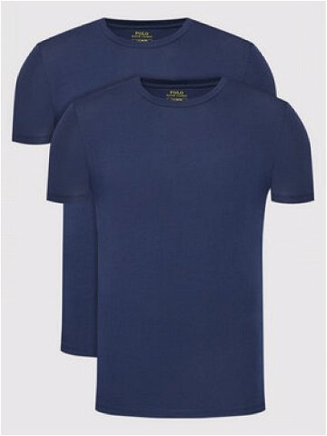 Polo Ralph Lauren 2-dílná sada T-shirts Core Replen 714835960004 Tmavomodrá Slim Fit