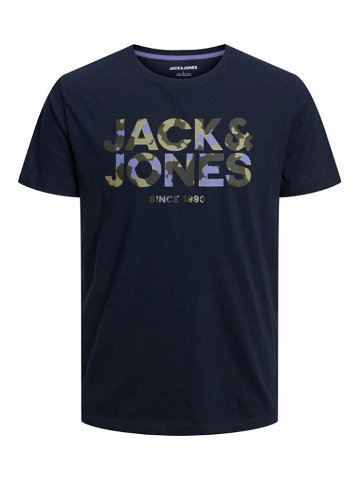 Jack & Jones T-Shirt 12235189 Tmavomodrá Regular Fit