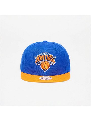 Mitchell & Ness NBA Team 2 Tone 2 0 Snapback New York Knicks Royal Orange